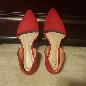 Size 9 Red flats
